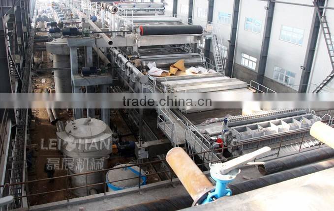 Factory price Kraft paper making machine to make recycled paper