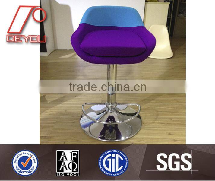 Modern bar chair,Bar Chair with Footrest ,Leisure tall bar chair DU-581B