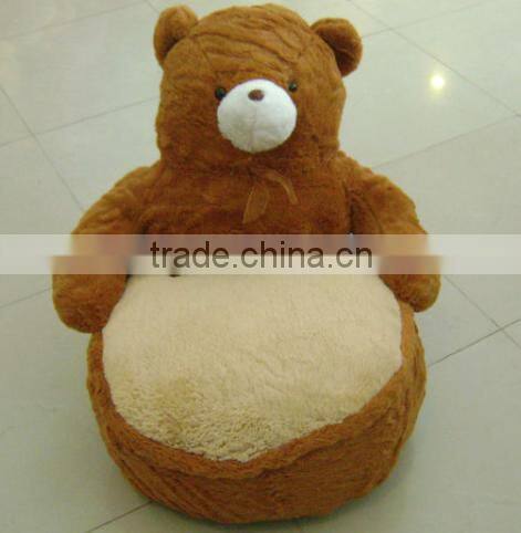 Free sample and varies of animal plush animal chairs for babies