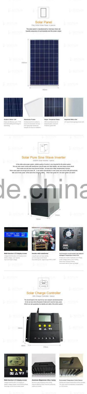 Hot sale solar home system solar power ,solar powergenerator,solar power inverter