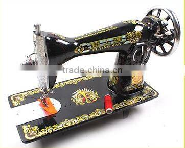 China golden supplier traditional quilting treadle household sewing machine with wooden case