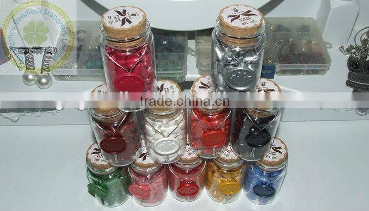 Various color sealing wax bean
