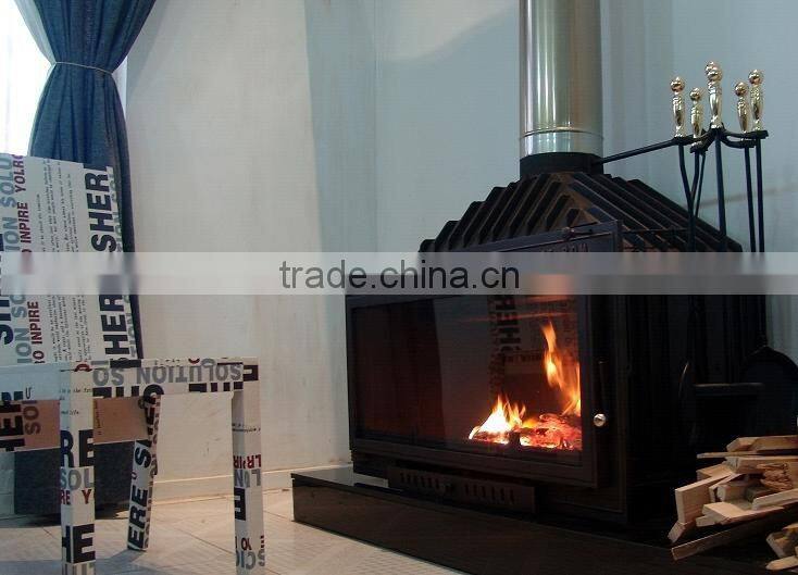 4mm Ceramic glass for real flame fireplace