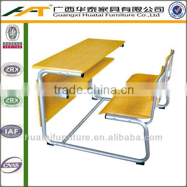 High quality study desk and chair school furniture