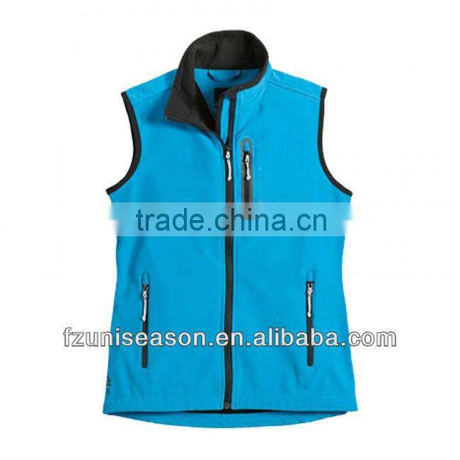 Man softshell vest waterproof
