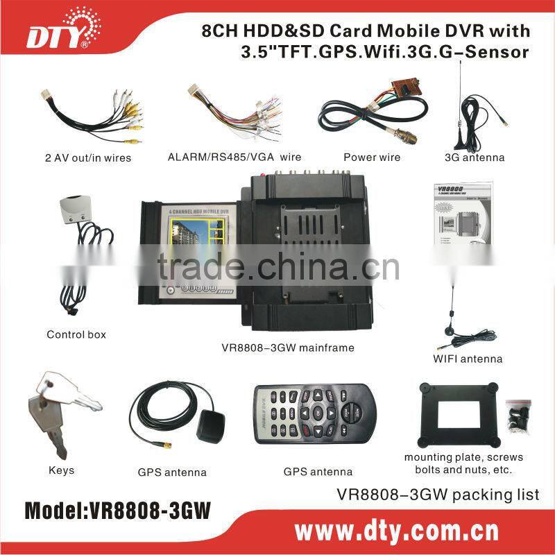 2014 top sale 8 ch home wifi dvr,VR8808-3gw