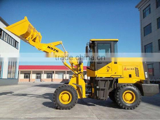 SDLG 2.6t Wheel Loader WEICHAI 47kw engine, 265 separate double change