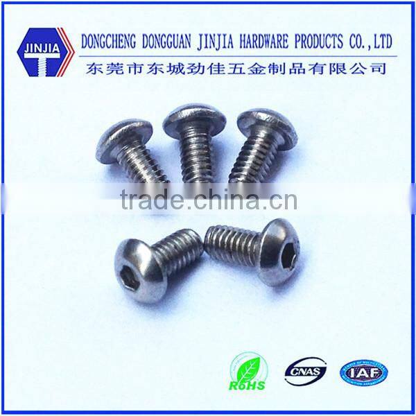 hex socket screws Hexagon socket button head screws ISO 7380