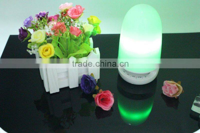 Atmosphere Lamp Speaker,LED Lamp MIC Wireless Bluetooth 4.0 Speaker Speakerphone Built -in Lithium Battery
