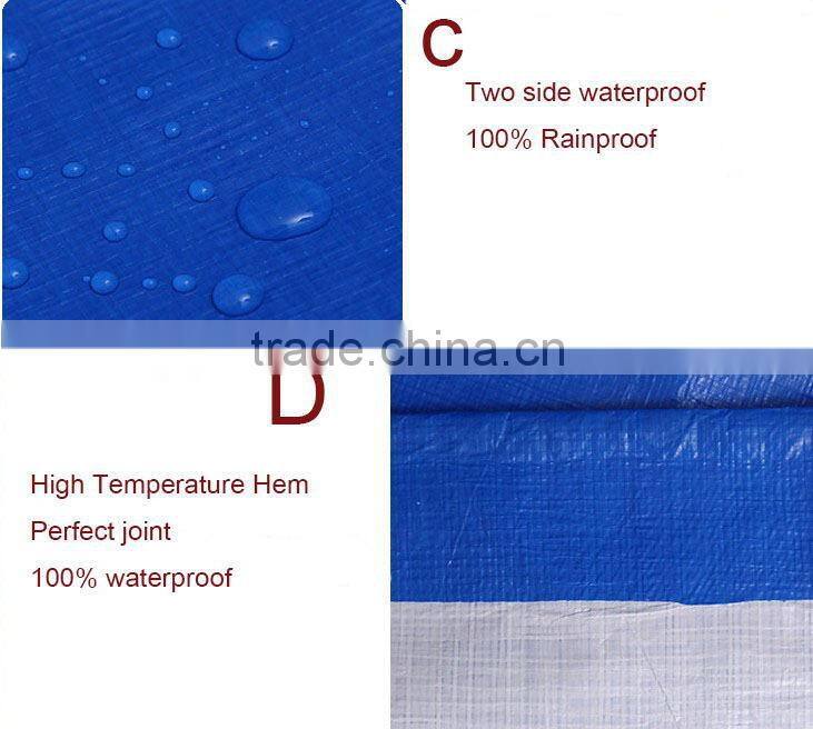 HDPE laminate water tank tarpaulin in standard size color as yr request