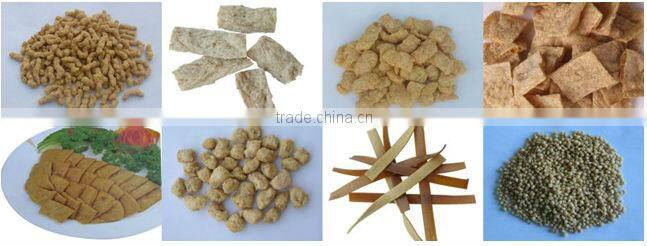 Textured Soya Bean Protein Extruing Machine