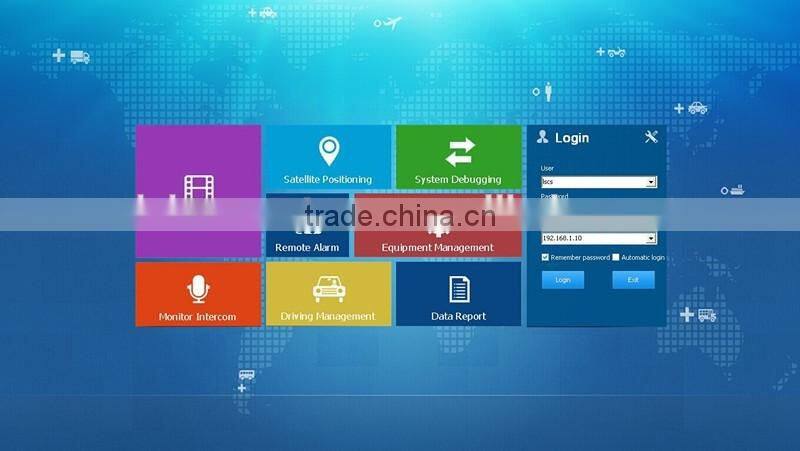 Economic Type 4CH Full Hd 720P Hard Disk MDVR for Vehicle Monitoring