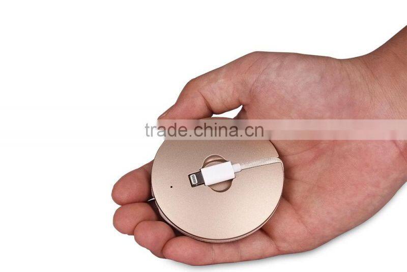 2015 Rechargeable portable charger with USB Cable trust power bank