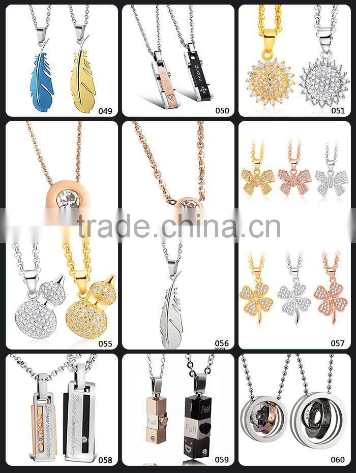 Latest Product In 2016 Stainless Steel Heart Necklace Heart