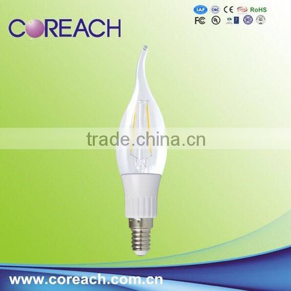 Top quality 120 Degree beam angle 230LM LED Candle Light 3w Coreach