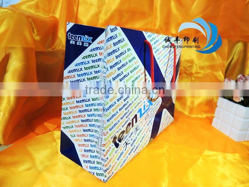 Classic luxury paper shoes bag paper package for gift