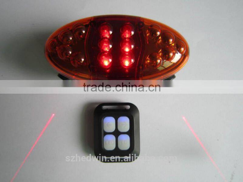 factory 1mw bike laser beam and led signal light