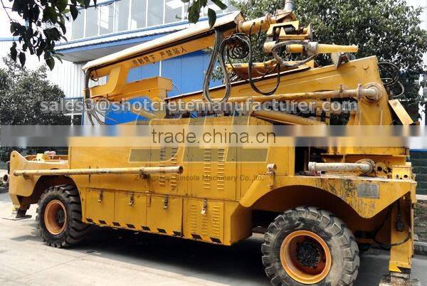 SKC30 tunnel construction concrete spray robot telescope arm shotcrete system