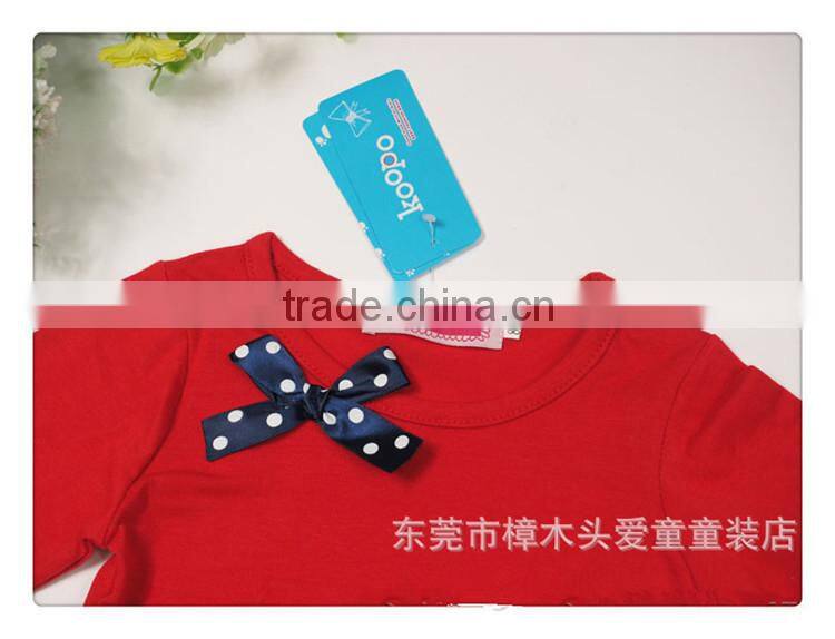 Kids Holiday Clothing Set Baby Girls Ruffle Pant Outfit baby girls Christmas cotton autumn clothes set for christmas TR-CA16