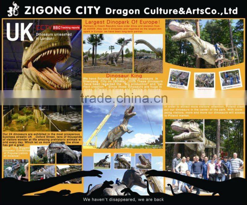 large,vivid,dinosaur statue,animatronic dinosaurs alive