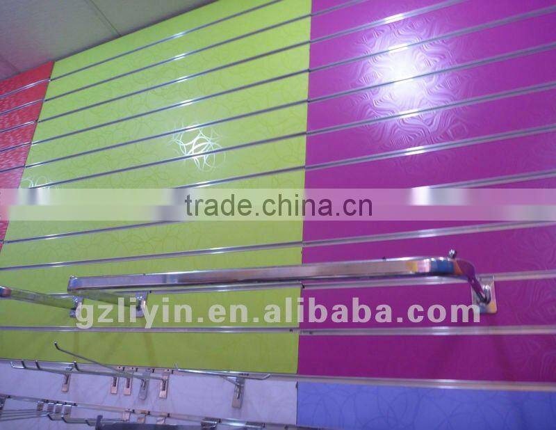 Golden Lines Melamine Slatwall