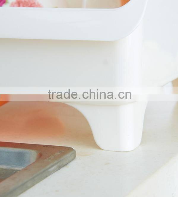 kitchen bow chopstickl and plate storage basket with cover ,plastic kitchen basket,vegetable storage basket