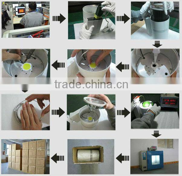 fancy led reflector track lamp,track light 30w