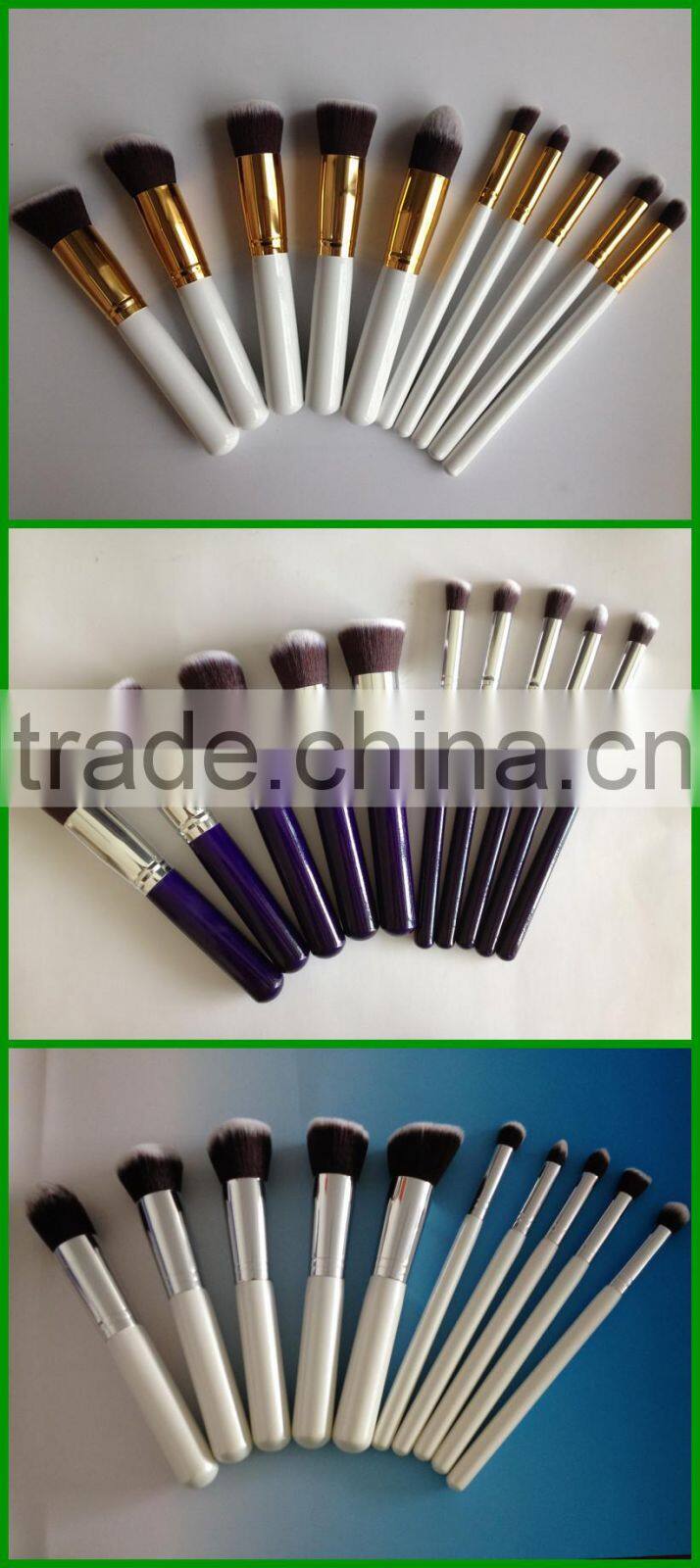 good kabuki brush,synthetic hair make up brushes