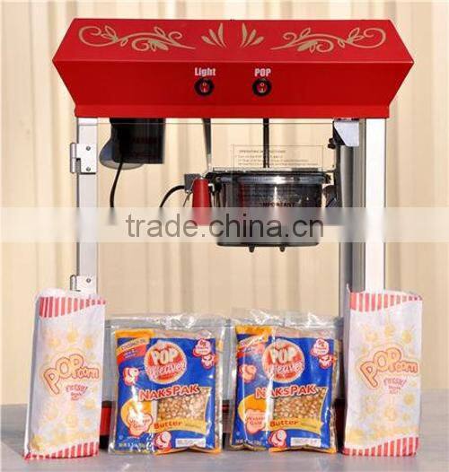 hot air commercial popcorn machine,industrial flavored popcorn making machine