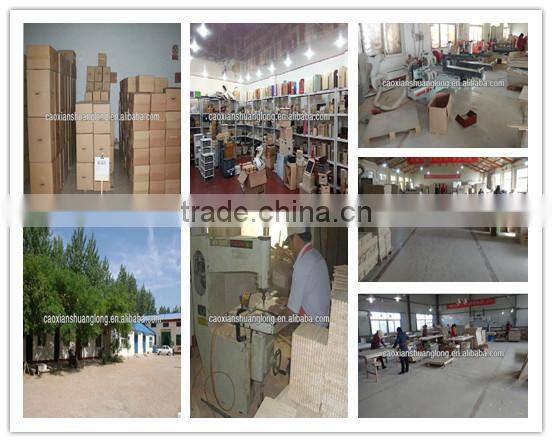 High qulity customized wooden compartments jewelry box