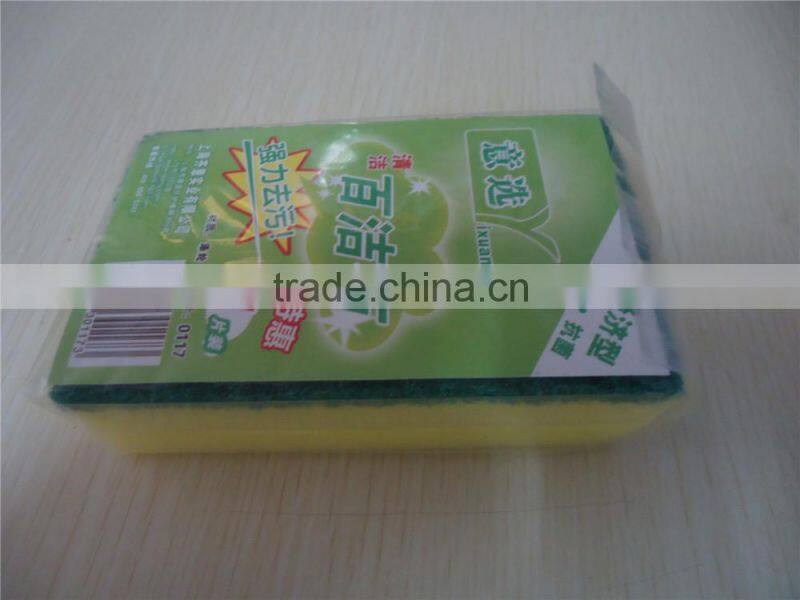 Eco-friendly stocket factory direct wholesale kitchen usage scouring pad sponge