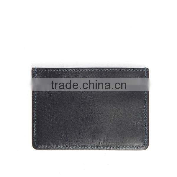 RFID leather card holder, wholesale men leather card holder