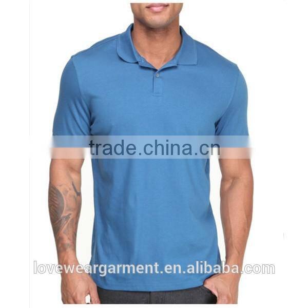 Shot sleeve 2 buttons t shirt polo solid color