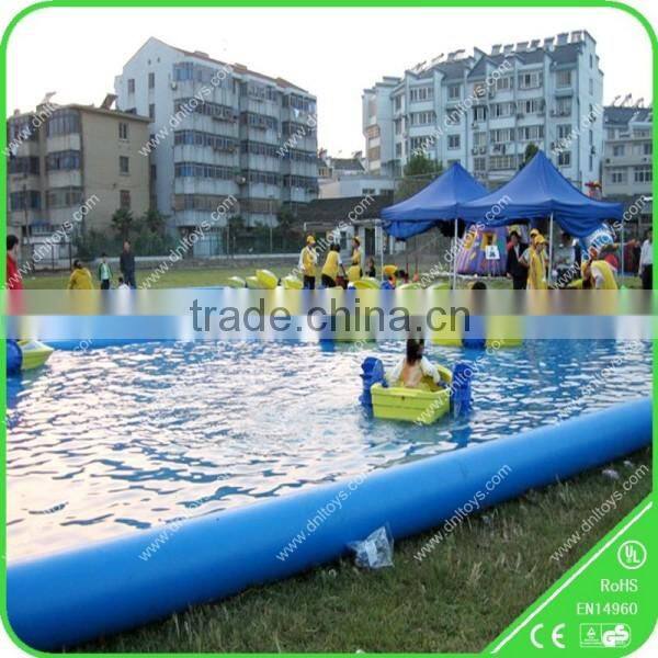 Water slide for family swimming pool