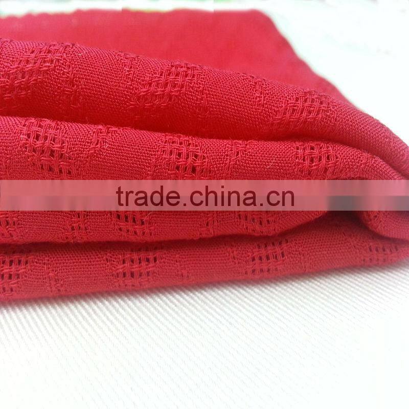2015 Xiangsheng jacquard100% viscose rayon fabric for dress