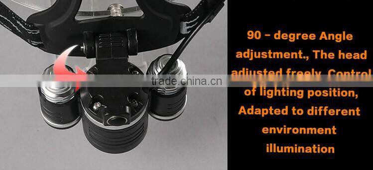 A-OK XM L T6 3 LED front light