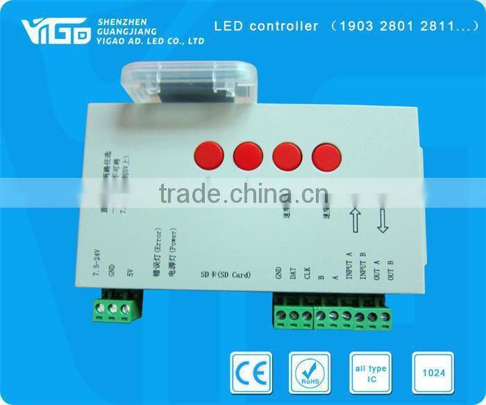 Hot programmable led controller