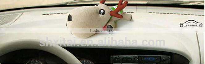 Reusable activated carbon car deodorizer Deer doll bag Bamboo Charcoal doll bag car decorative Deer doll