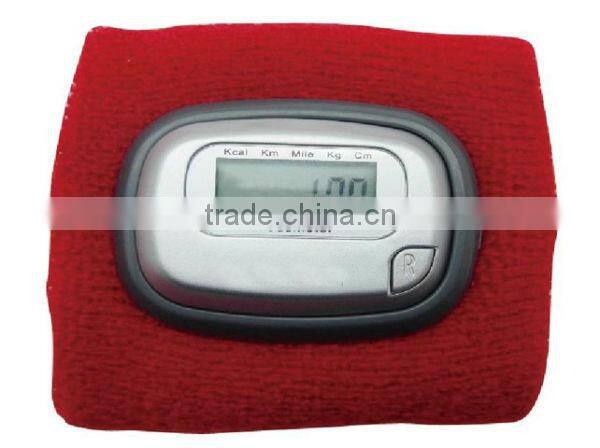 Digital Acrylon Wristband Pedometer with Time Display