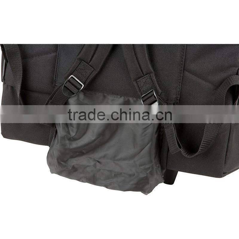 Custom Black Waterproof Snare Drum Kit with wheels Fits a 5.5" x 14" snare