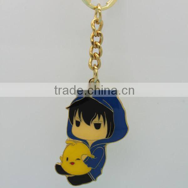 Metal Star keychain for market promotion