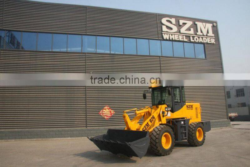 SZM wheel loader manufacturer with EPA for Europe market