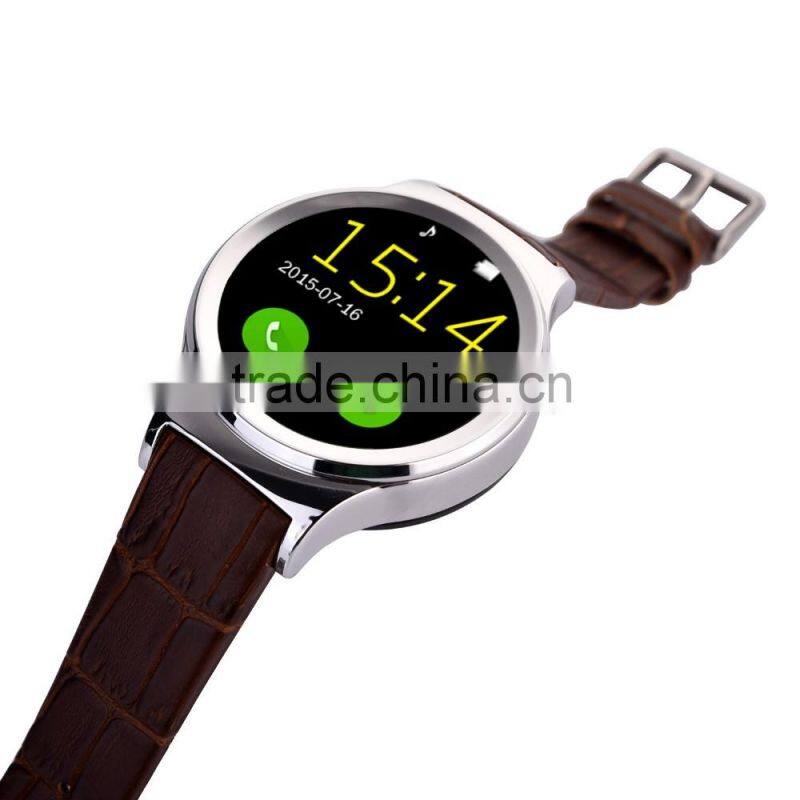 Touchscreen Bluetooth Smart Watch Support SIM / SD Card with Heart Rate / Emote Control for Samsung, LG, HTC, Snoy, Moto, iPhone