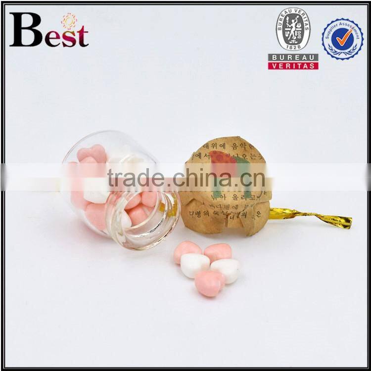 5ml 7ml 10ml glass food candy honey jar container wholesale paper seal