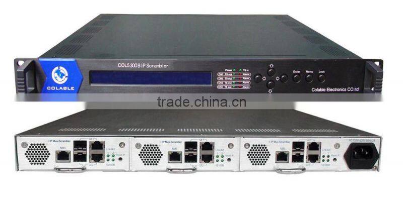latest high integration multiplexing and scrambling device IP scrambler