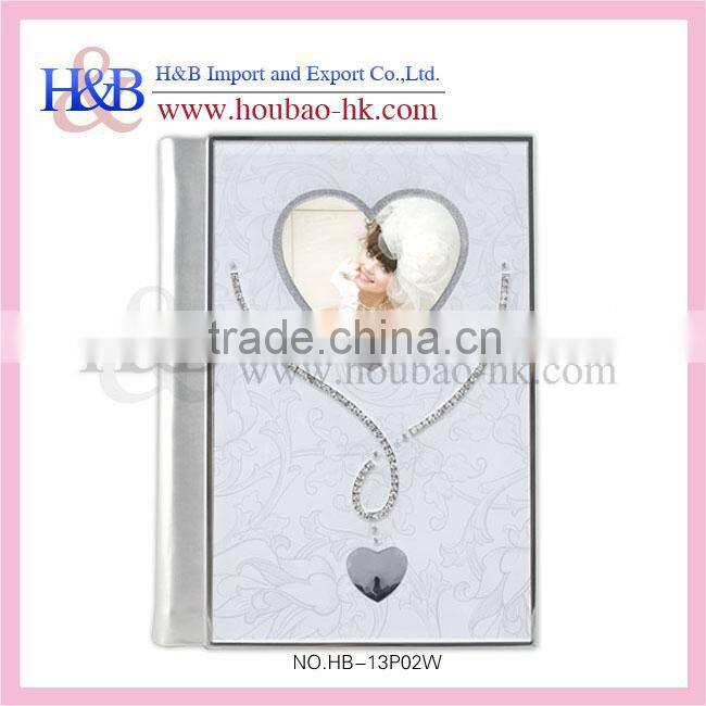Popular crystal album with photo album suitcase