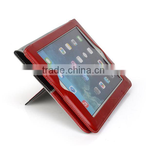 Colorful functional Leather Stand Case Cover For ipad 2/3/4