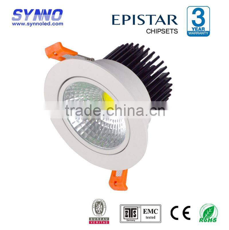recessed ceiling 3w mini special heat sink cob led light