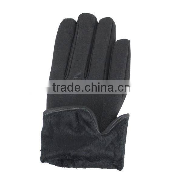 leather palm gloves|fashion women leather gloves