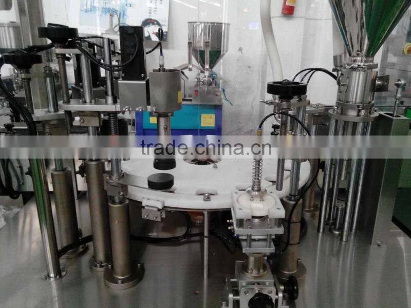 ZHG-50 New Technical Lotion Filling Capping and Labeling Machine